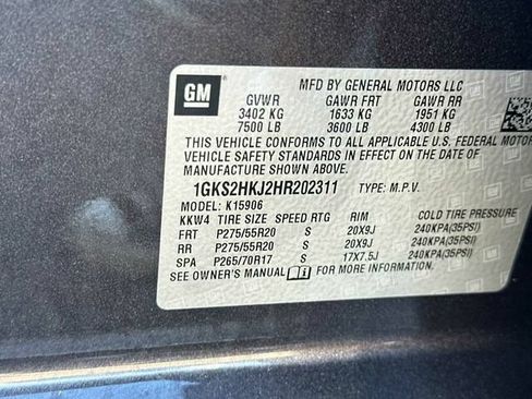 Used 2017 GMC Yukon XL Denali w/ Open Road Package AWD/4WD image 37