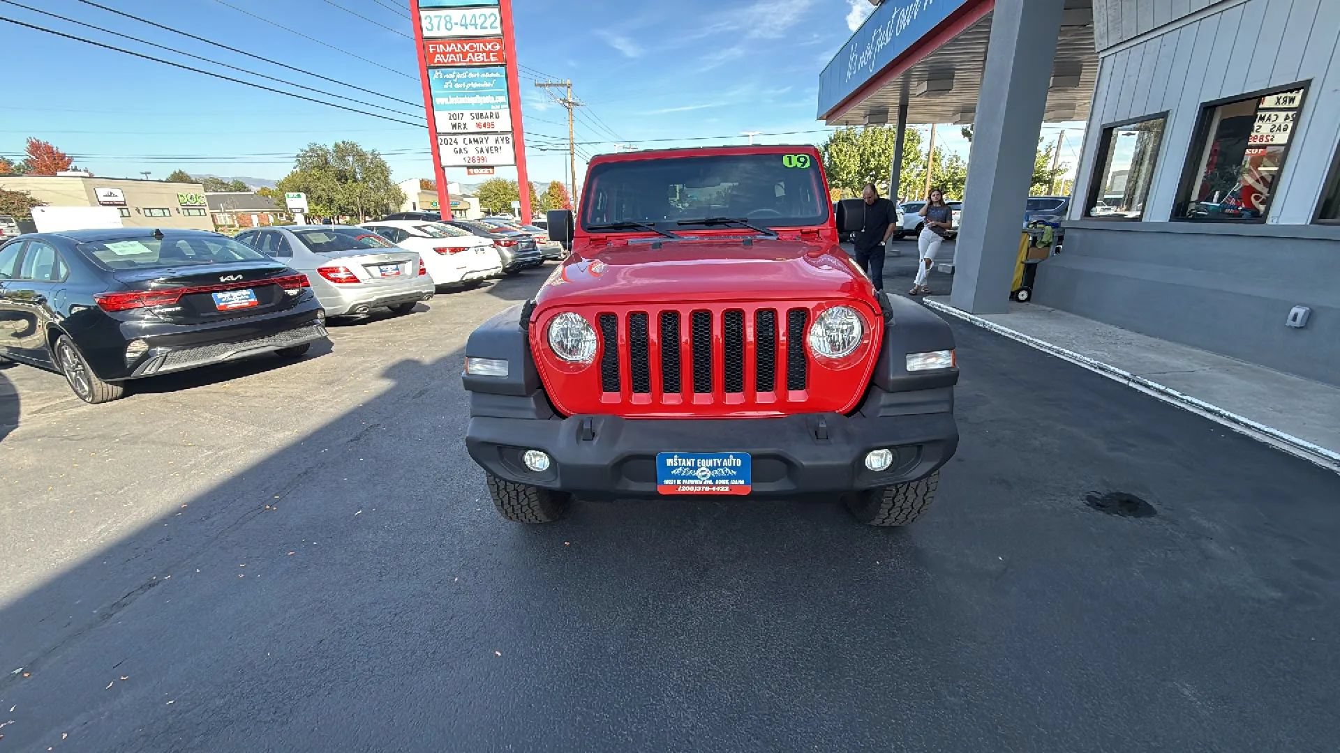 Used 2019 Jeep Wrangler Unlimited Sport AWD/4WD image 13