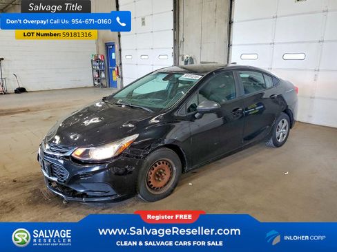 Used 2018 Chevrolet Cruze LS FWD image 1