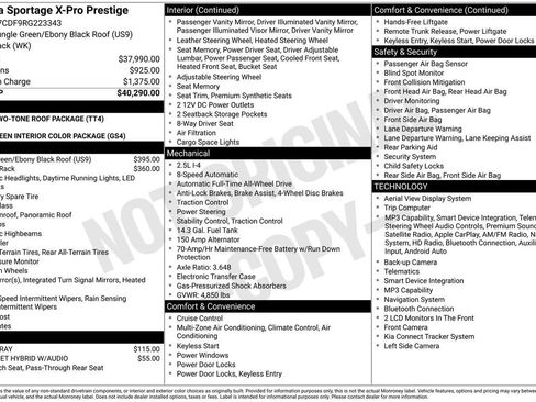 Used 2024 Kia Sportage X-Pro Prestige AWD/4WD image 29