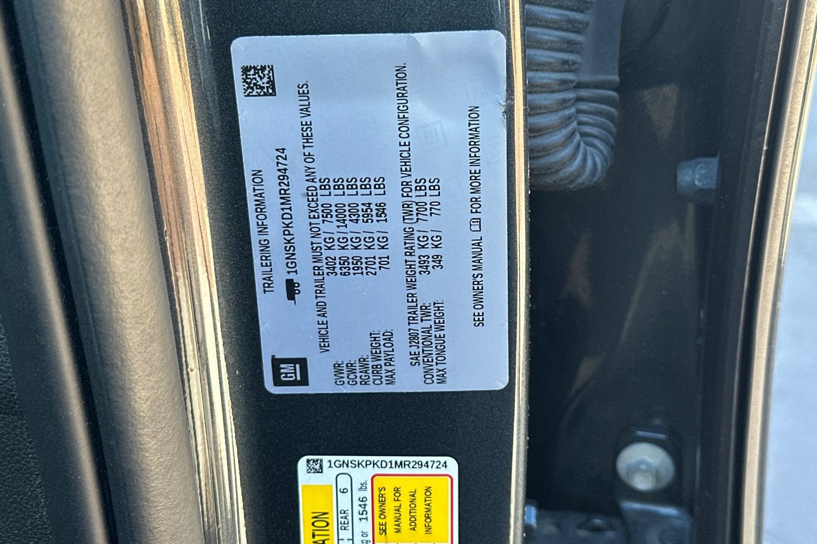Used 2021 Chevrolet Tahoe Z71 w/ Luxury Package AWD/4WD image 41