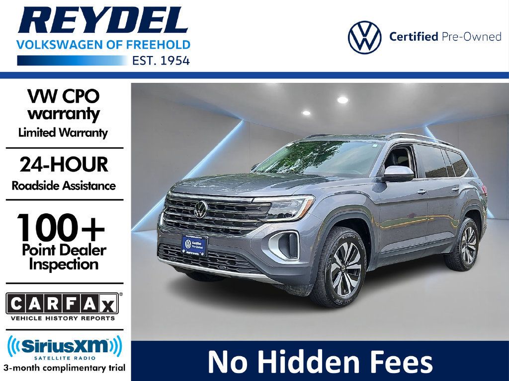 Certified 2025 Volkswagen Atlas SE AWD/4WD image 1