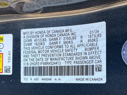 Used 2024 Honda Civic Touring image 31