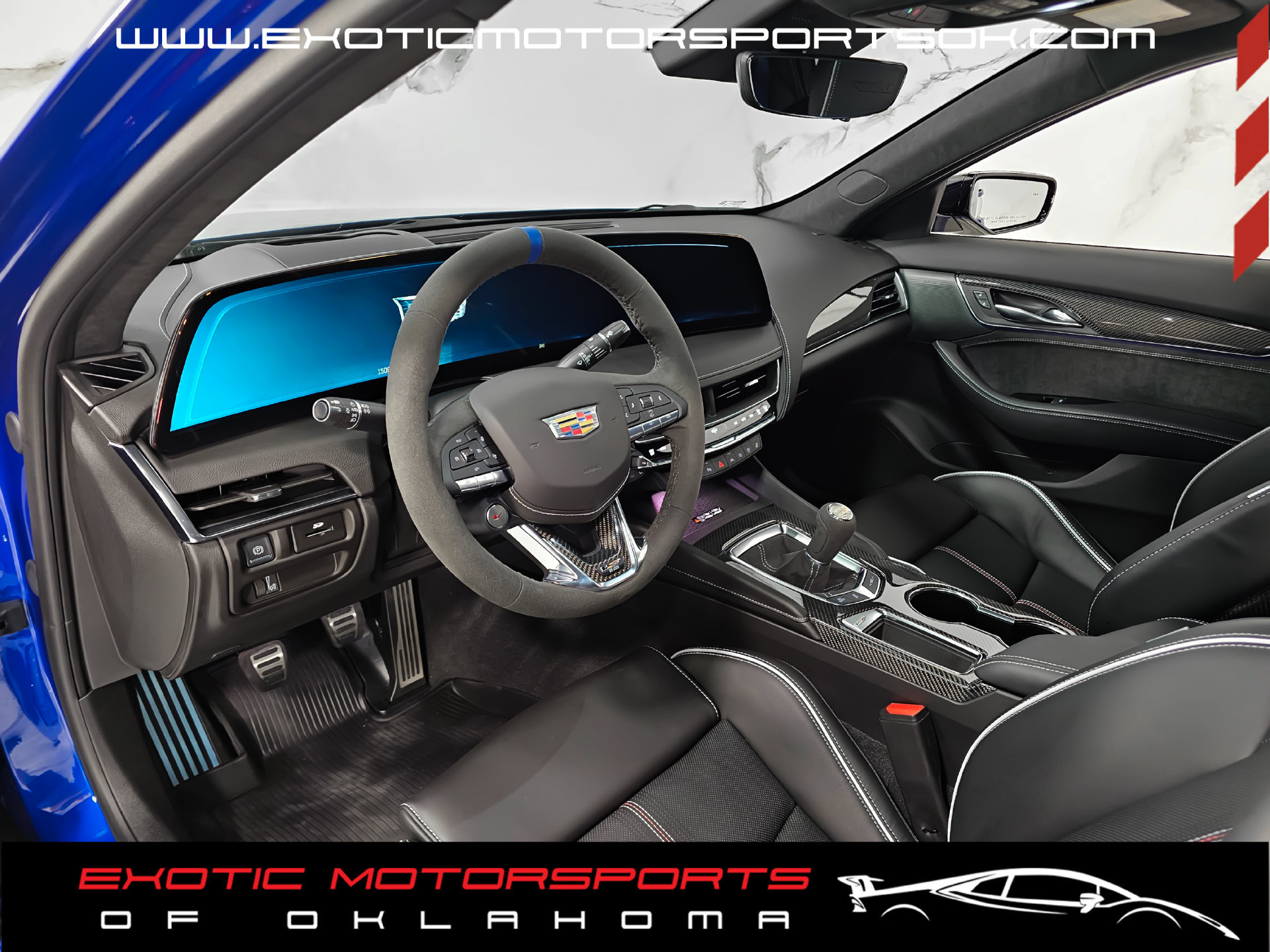Used 2026 Cadillac CT5 V Blackwing w/ Deep Ocean Appearance Package RWD image 13