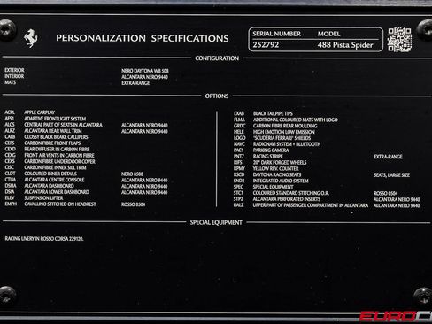 Used 2020 Ferrari 488 Pista Spider RWD image 13