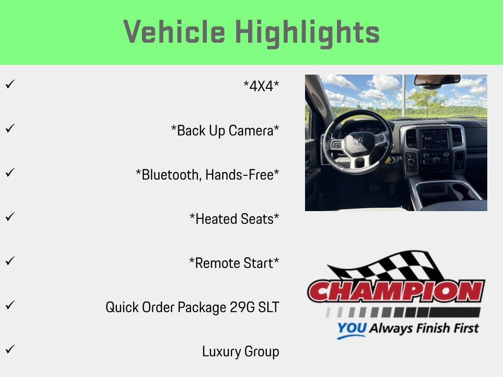 Used 2023 RAM 1500 Classic SLT w/ Electronics Convenience Group AWD/4WD image 6