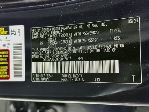 Certified 2024 Lexus TX 350 AWD w/ Captains Chair Package image 33