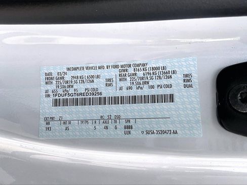 New 2024 Ford F550 2WD Regular Cab Super Duty image 11