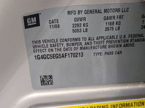 Used 2010 Buick LaCrosse CXL w/ Luxury Package image 32