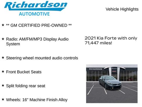 Used 2021 Kia Forte LXS FWD image 10