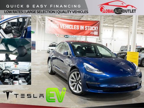 Used 2018 Tesla Model 3 Long Range AWD/4WD image 1