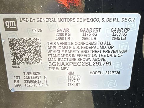 Used 2025 Chevrolet Equinox LT AWD/4WD image 28