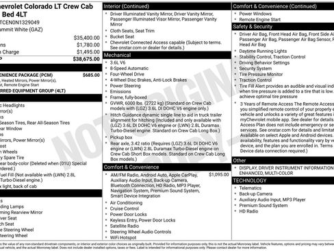 Used 2022 Chevrolet Colorado LT w/ LT Convenience Package AWD/4WD image 17