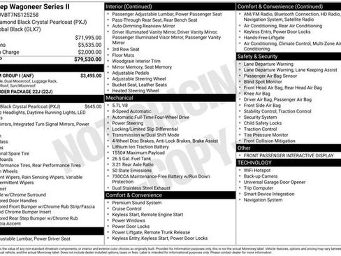 Used 2022 Jeep Wagoneer Series II w/ Premium Group I image 32