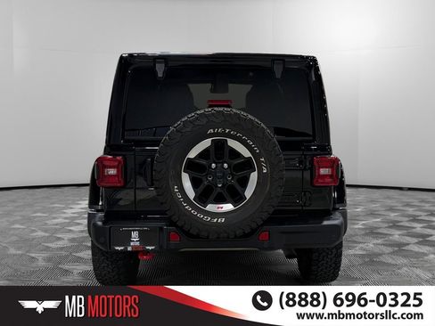 Used 2021 Jeep Wrangler Unlimited Rubicon w/ Uconnect 4C Nav & Sound Group image 4