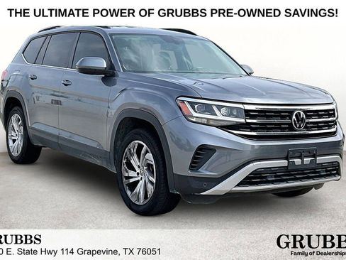 Used 2021 Volkswagen Atlas SE w/ Panoramic Sunroof Package FWD image 1