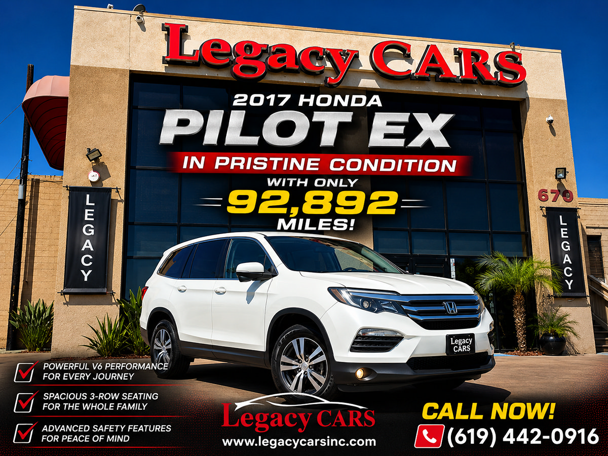 Used 2017 Honda Pilot EX image 2