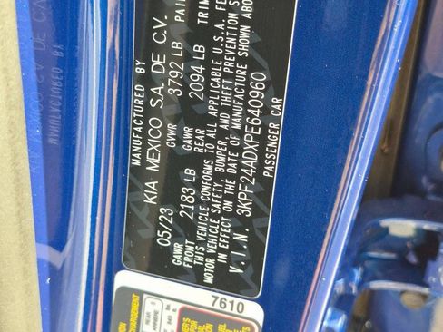 Certified 2023 Kia Forte LXS w/ LXS Technology Package FWD image 26