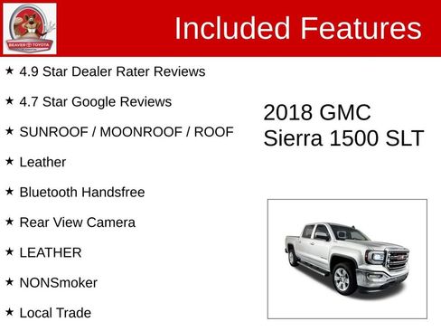 Used 2018 GMC Sierra 1500 SLT AWD/4WD image 4