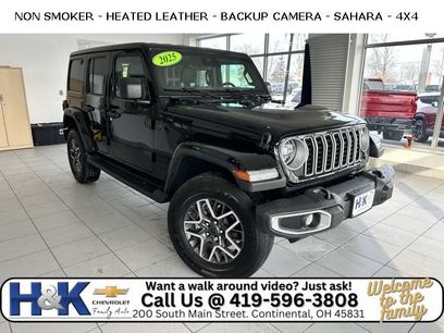 Used 2025 Jeep Wrangler Unlimited Sahara w/ Safety Group