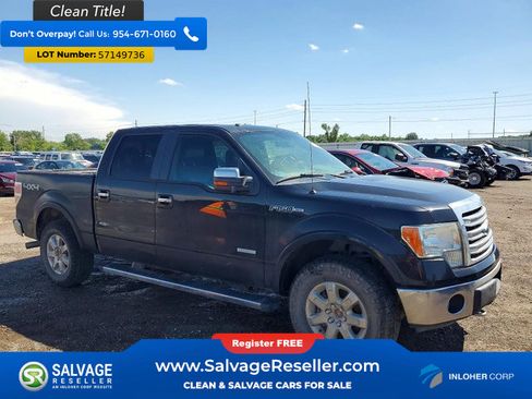 Used 2013 Ford F150 Lariat w/ Lariat Chrome Pkg AWD/4WD image 5
