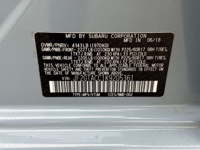 Used 2019 Subaru Crosstrek 2.0i Premium AWD/4WD image 32