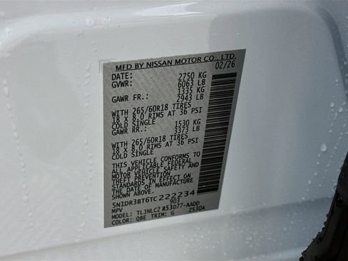 New 2026 Nissan Pathfinder Rock Creek image 7