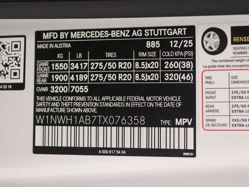 New 2026 Mercedes-Benz G 550 image 15