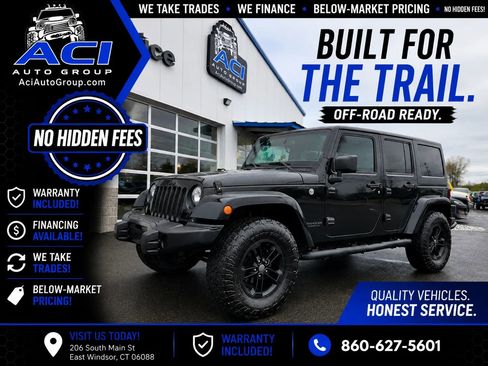 Used 2017 Jeep Wrangler Unlimited Sahara AWD/4WD image 1