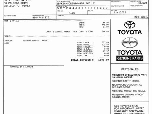 Used 2019 Kia Sorento LX w/ Option Group 020 image 11