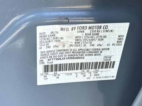 Used 2024 Ford Maverick XLT w/ Equipment Group 300A Standard AWD/4WD image 27