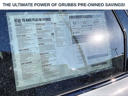 New 2026 Volvo XC60 T8 Ultra w/ Protection Package Premier AWD/4WD image 41