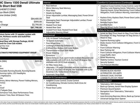 Certified 2026 GMC Sierra 1500 Denali Ultimate AWD/4WD image 5