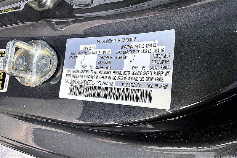 Used 2017 MAZDA MX-5 Miata RF Grand Touring RWD image 23