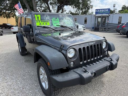 Used 2017 Jeep Wrangler Unlimited Sport w/ Connectivity Group AWD/4WD image 1