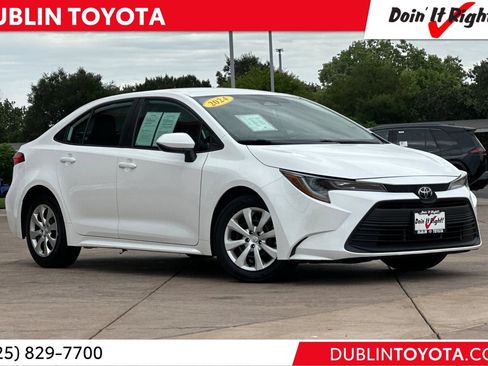 Certified 2024 Toyota Corolla LE FWD image 1