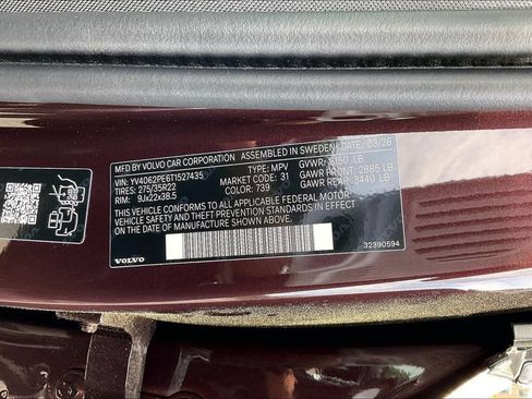 New 2026 Volvo XC90 B6 Plus w/ Protection Package Premier AWD/4WD image 8