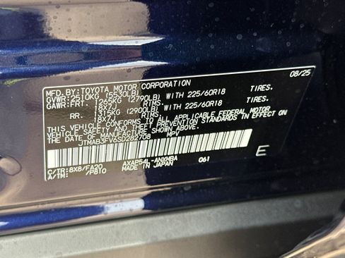 Certified 2025 Toyota RAV4 SE w/ Weather & Moonroof Package image 36