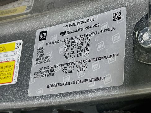 Used 2024 Chevrolet Tahoe LS w/ Driver Alert Package AWD/4WD image 31