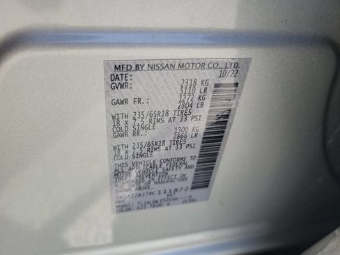 Used 2023 Nissan Murano SV FWD image 32