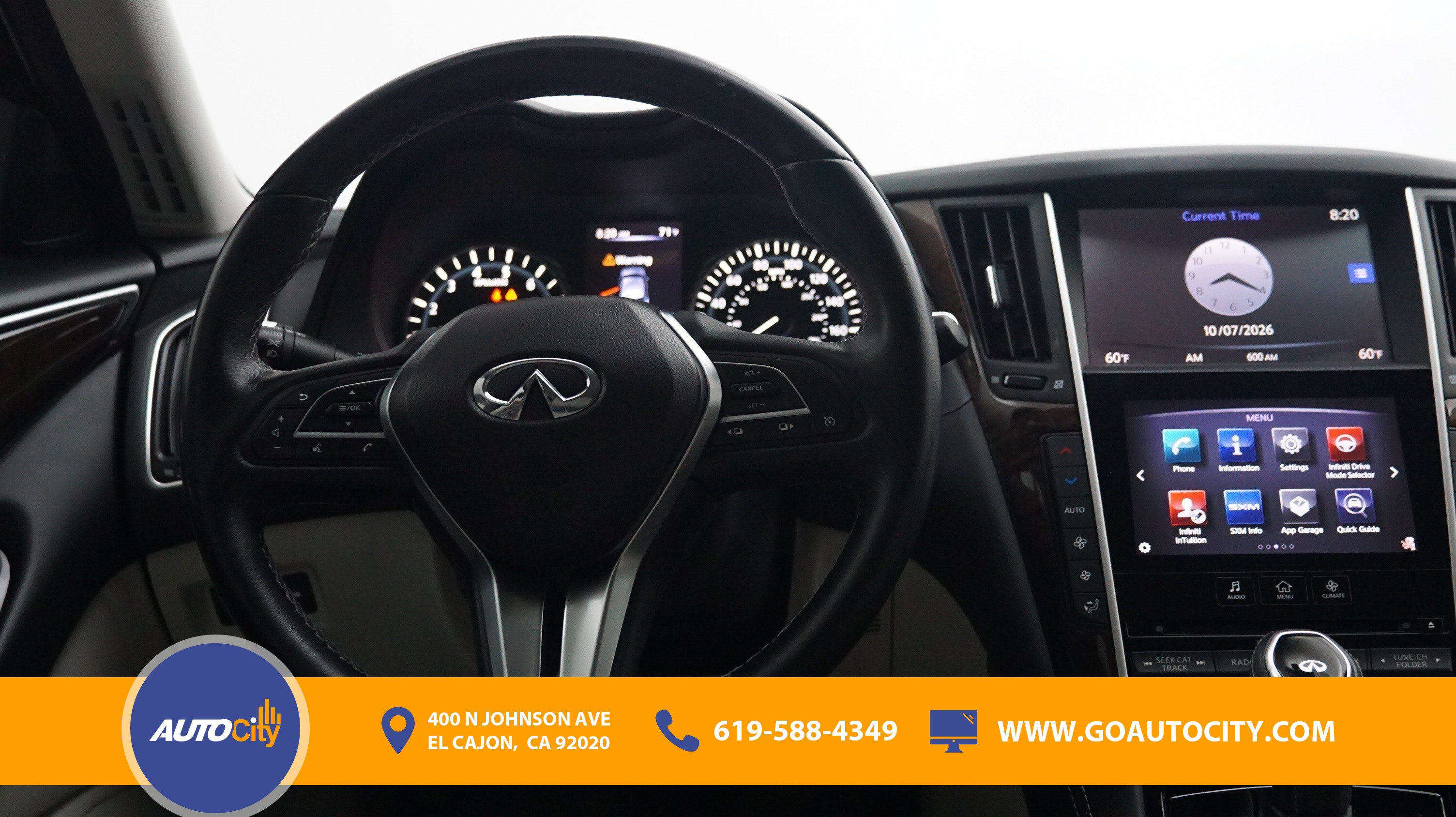Used 2018 INFINITI Q50 Luxe w/ Cargo Package (L95) RWD image 5