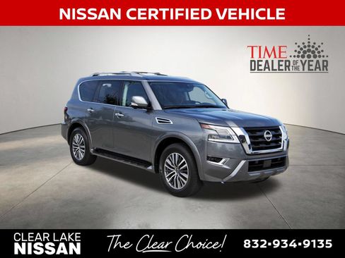 Certified 2024 Nissan Armada SL w/ Captain's Chairs Package RWD image 10