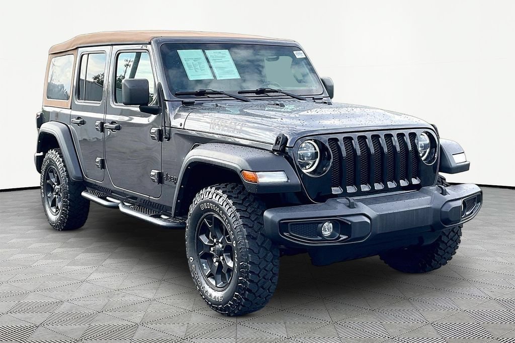 Used 2022 Jeep Wrangler Unlimited Sport AWD/4WD image 3