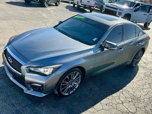 Used 2017 INFINITI Q50 Red Sport 400 image 5
