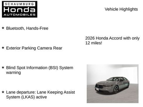 New 2026 Honda Accord Sport image 8