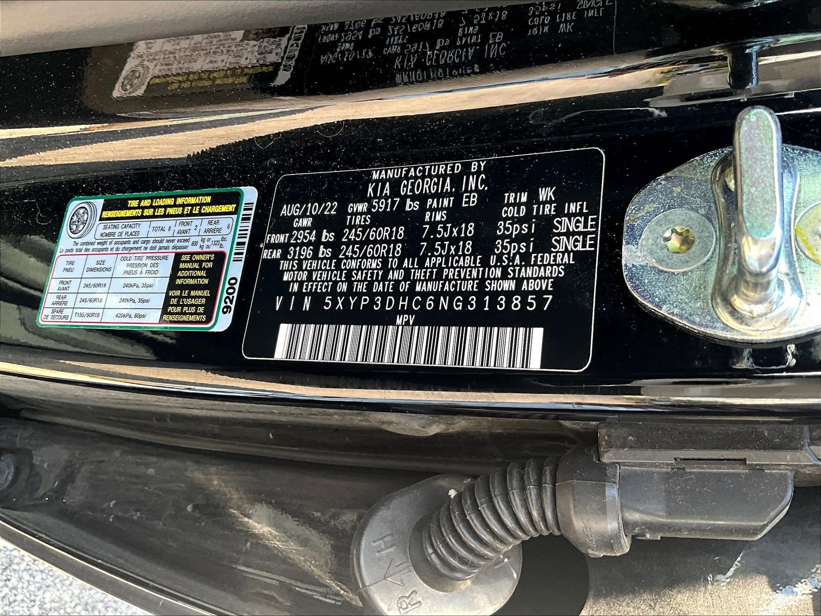 Used 2022 Kia Telluride EX AWD/4WD image 19