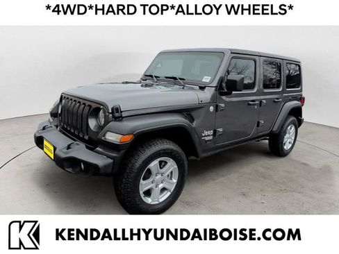 Used 2021 Jeep Wrangler Unlimited Sport AWD/4WD image 1