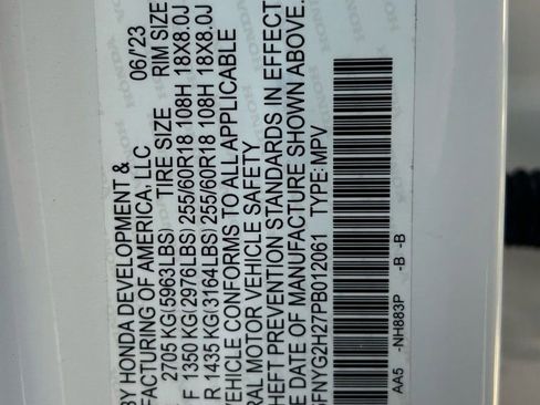 Used 2023 Honda Pilot LX image 51