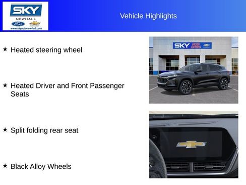 New 2026 Chevrolet Trax RS w/ Sunroof Package image 25