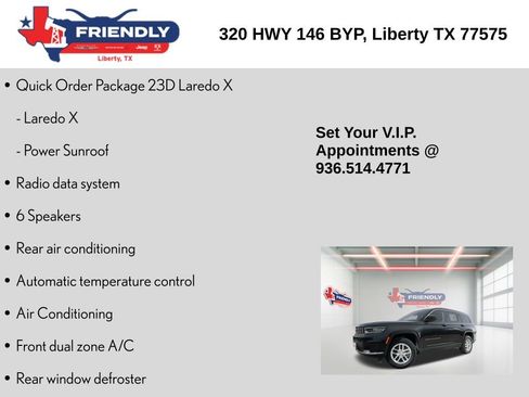 New 2025 Jeep Grand Cherokee L Laredo image 5